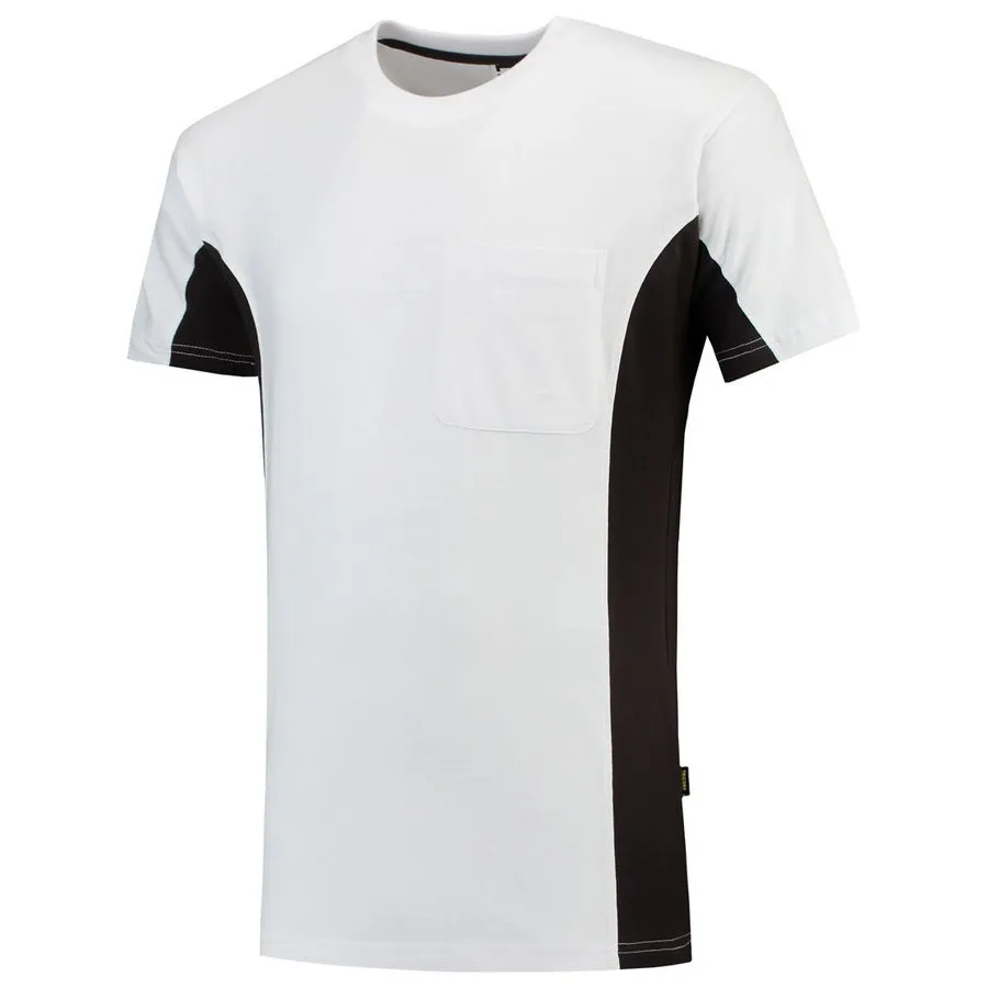 TRICORP 102002 TSHIRT WIT DONKERGRIJS