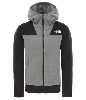 Vest The North Face Girls Glacier Full Zip Hoody TNF Medium Grey Heather