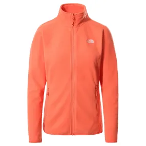 Vest The North Face Women 100 Glacier Full Zip Emberglow Orange
