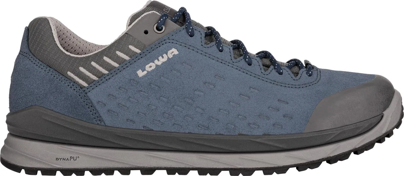 Wandelschoen Lowa Men Malta GTX Low Blue Grey