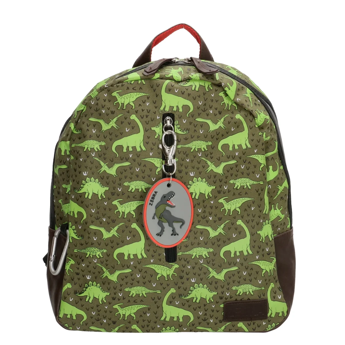 Zebra Rugzak dinos Olijf groen